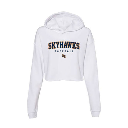 UT Martin - NCAA Baseball : Slade Taylor - Women's Crop Fleece Hoodie-0