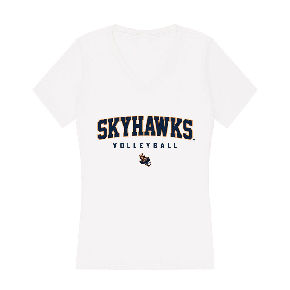 UT Martin - NCAA Women's Volleyball : Jenna Vallee - Women's V-Neck T-Shirt-0