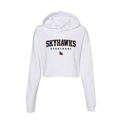 UT Martin - NCAA Men's Basketball : Andrija Bukumirovic - Women's Crop Fleece Hoodie-0