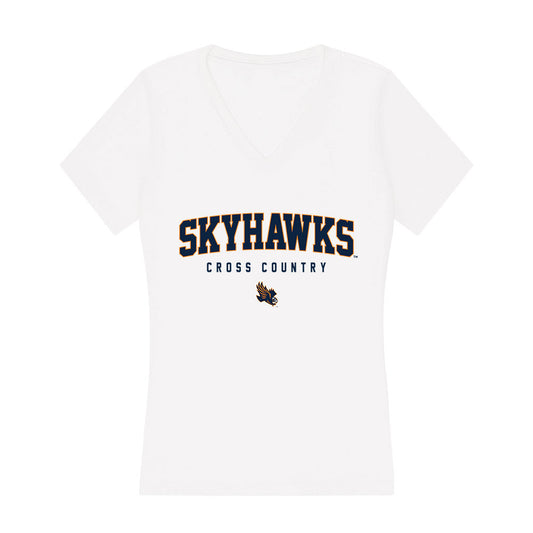 UT Martin - NCAA Women's Cross Country : Gabrielle Brown - Women's V-Neck T-Shirt-0