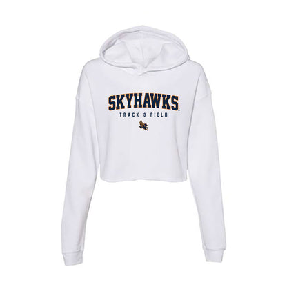 UT Martin - NCAA Men's Track & Field : Caleb Thomas - Women's Crop Fleece Hoodie-0