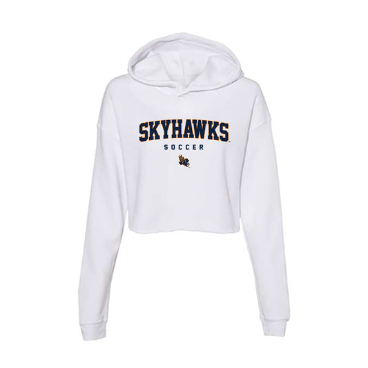 UT Martin - NCAA Women's Soccer : Blanca Negrete - Women's Crop Fleece Hoodie-0