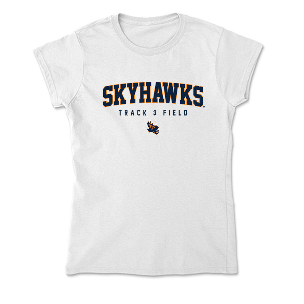 UT Martin - NCAA Men's Track & Field : Caleb Thomas - Soft Style Women’s T-Shirt-0