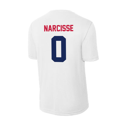 South Alabama - NCAA Women's Basketball : Chrysta Narcisse - Performance T-Shirt-1