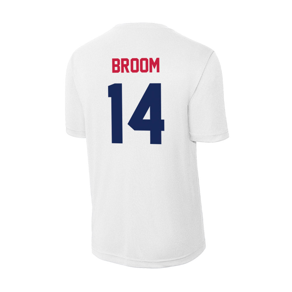 South Alabama - NCAA Men's Basketball : John Broom - Performance T-Shirt-1