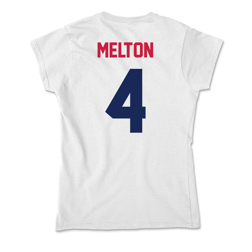 South Alabama - NCAA Baseball : Ethan Melton - Soft Style Women’s T-Shirt-1