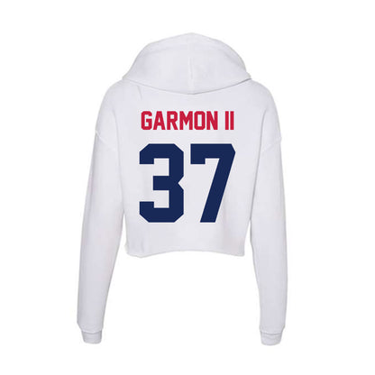 South Alabama - NCAA Baseball : Brian Garmon II - Women's Crop Fleece Hoodie-1