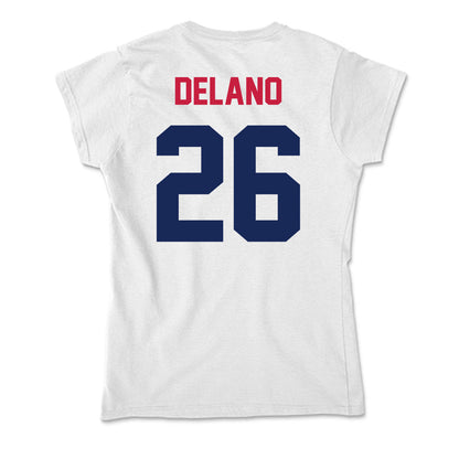 South Alabama - NCAA Baseball : Matthew DeLano - Soft Style Women’s T-Shirt-1