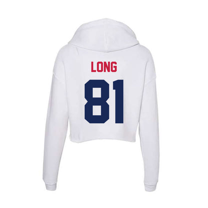 South Alabama - NCAA Football : Brec Long - Women's Crop Fleece Hoodie-1