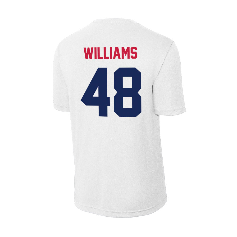 South Alabama - NCAA Football : Jordan Williams - Performance T-Shirt-1