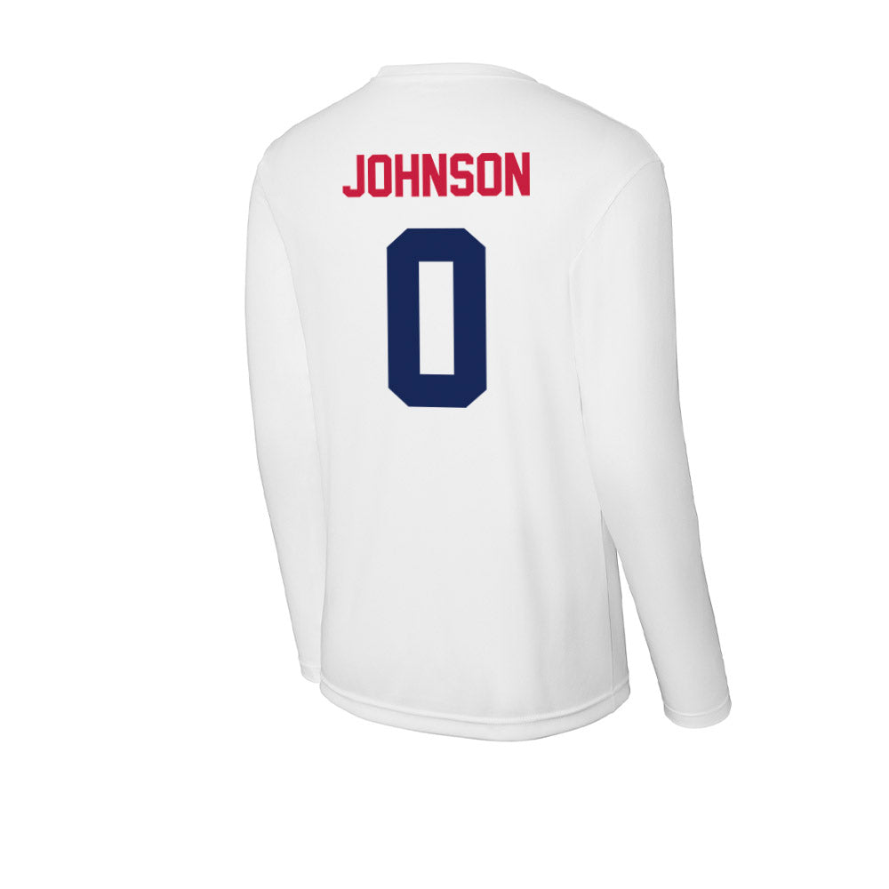South Alabama - NCAA Men's Track & Field : Alex Johnson - Activewear Long Sleeve T-Shirt-1