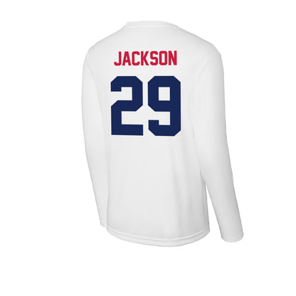South Alabama - NCAA Football : Kaleb Jackson - Activewear Long Sleeve T-Shirt-1
