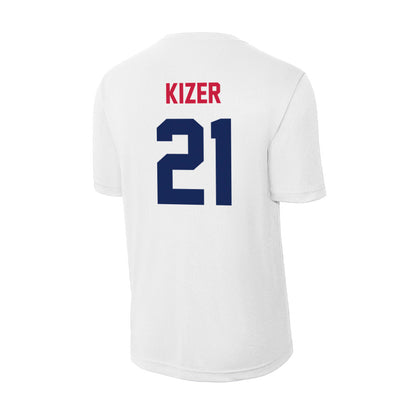 South Alabama - NCAA Men's Basketball : Ethan Kizer - Performance T-Shirt-1