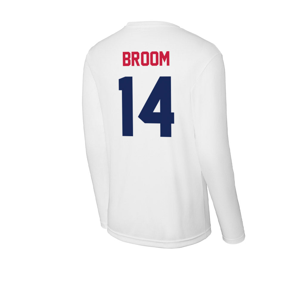 South Alabama - NCAA Men's Basketball : John Broom - Performance Long Sleeve T-Shirt-1