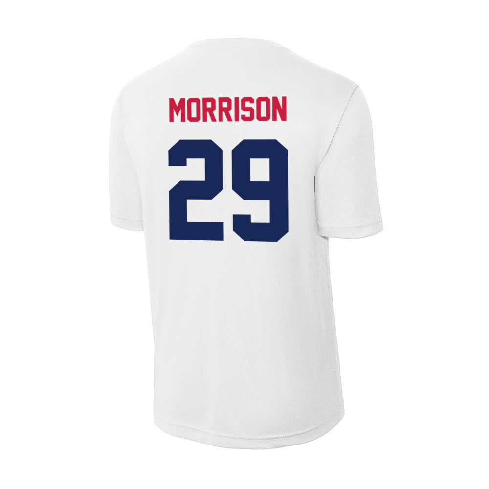 South Alabama - NCAA Baseball : Kyle Morrison - Performance T-Shirt-1