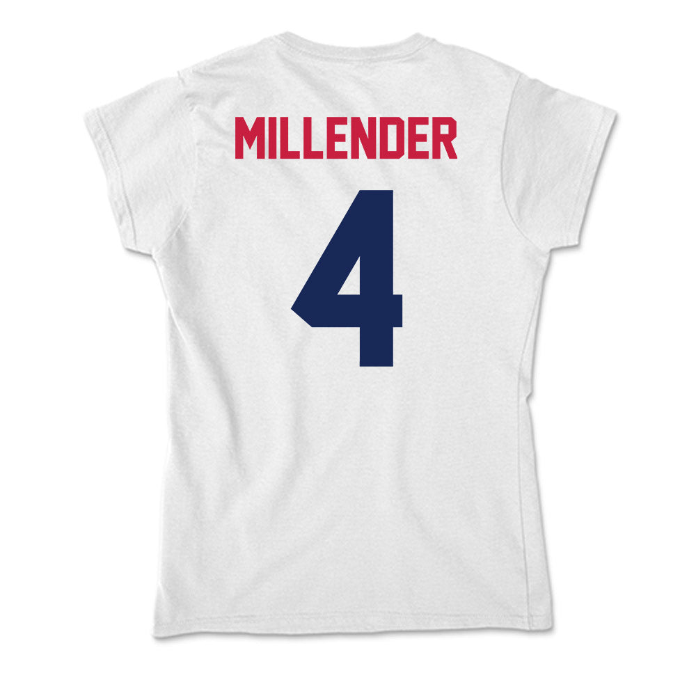 South Alabama - NCAA Men's Basketball : Smurf Millender - Soft Style Women’s T-Shirt-1