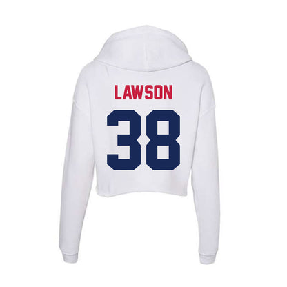 South Alabama - NCAA Football : Camden Lawson - Women's Crop Fleece Hoodie-1