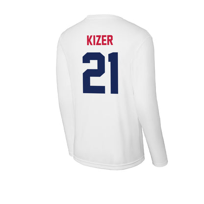 South Alabama - NCAA Men's Basketball : Ethan Kizer - Activewear Long Sleeve T-Shirt-1