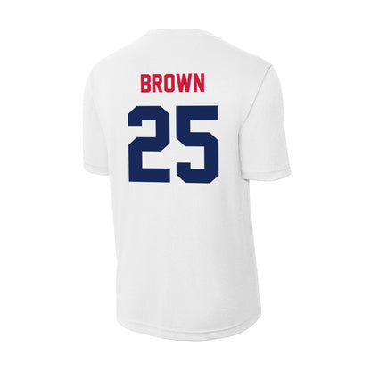 South Alabama - NCAA Men's Basketball : Judah Brown - Performance T-Shirt-1