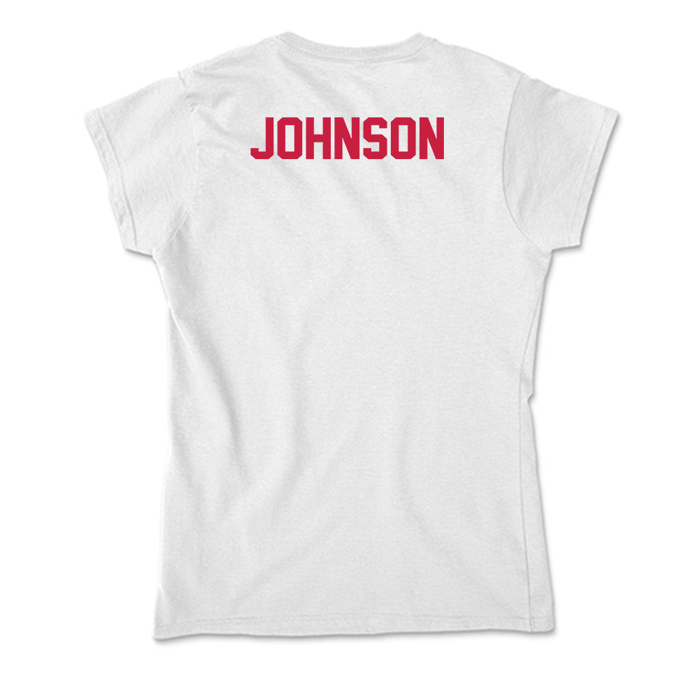 South Alabama - NCAA Men's Track & Field : Alex Johnson - Soft Style Women’s T-Shirt-1