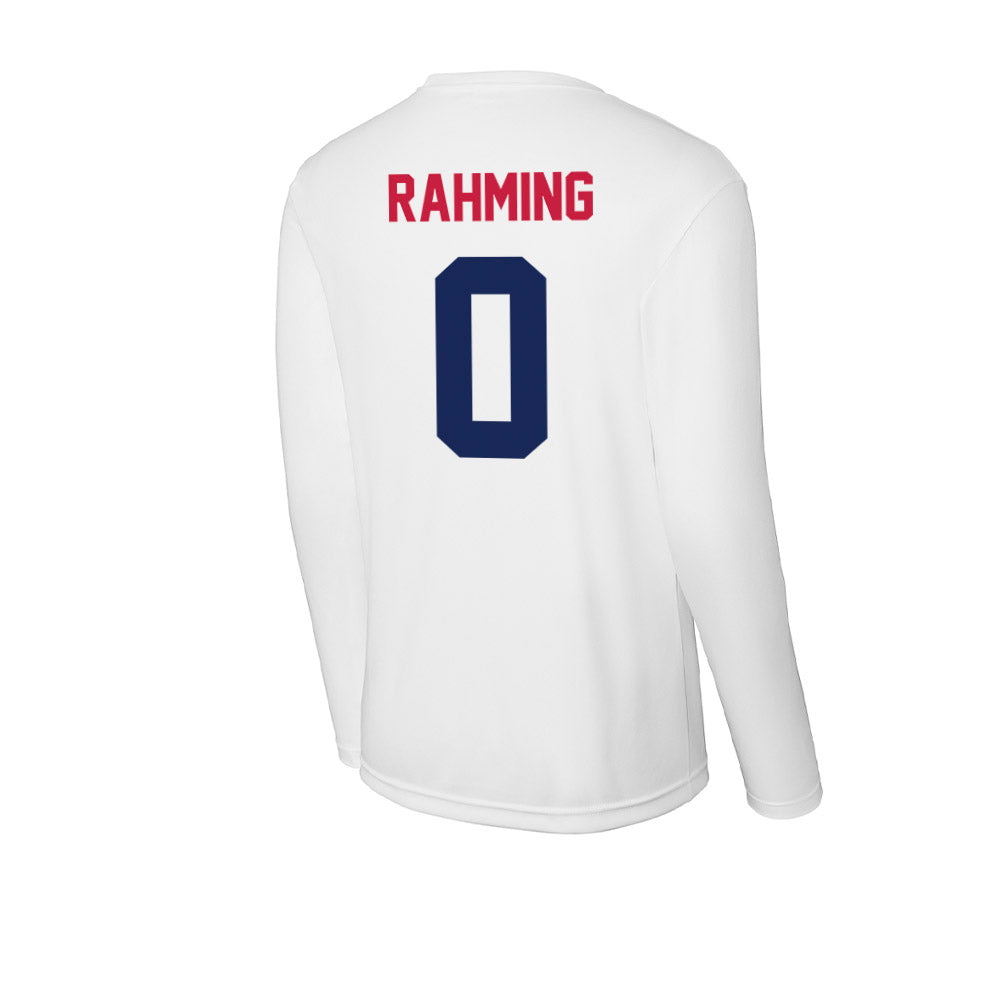 South Alabama - NCAA Men's Basketball : Cantia Rahming - Performance Long Sleeve T-Shirt-1