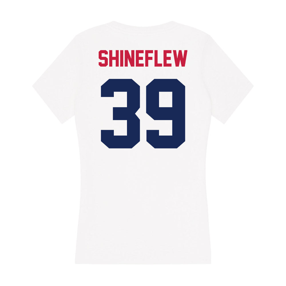 South Alabama - NCAA Baseball : Jaxon Shineflew - Women's V-Neck T-Shirt-1