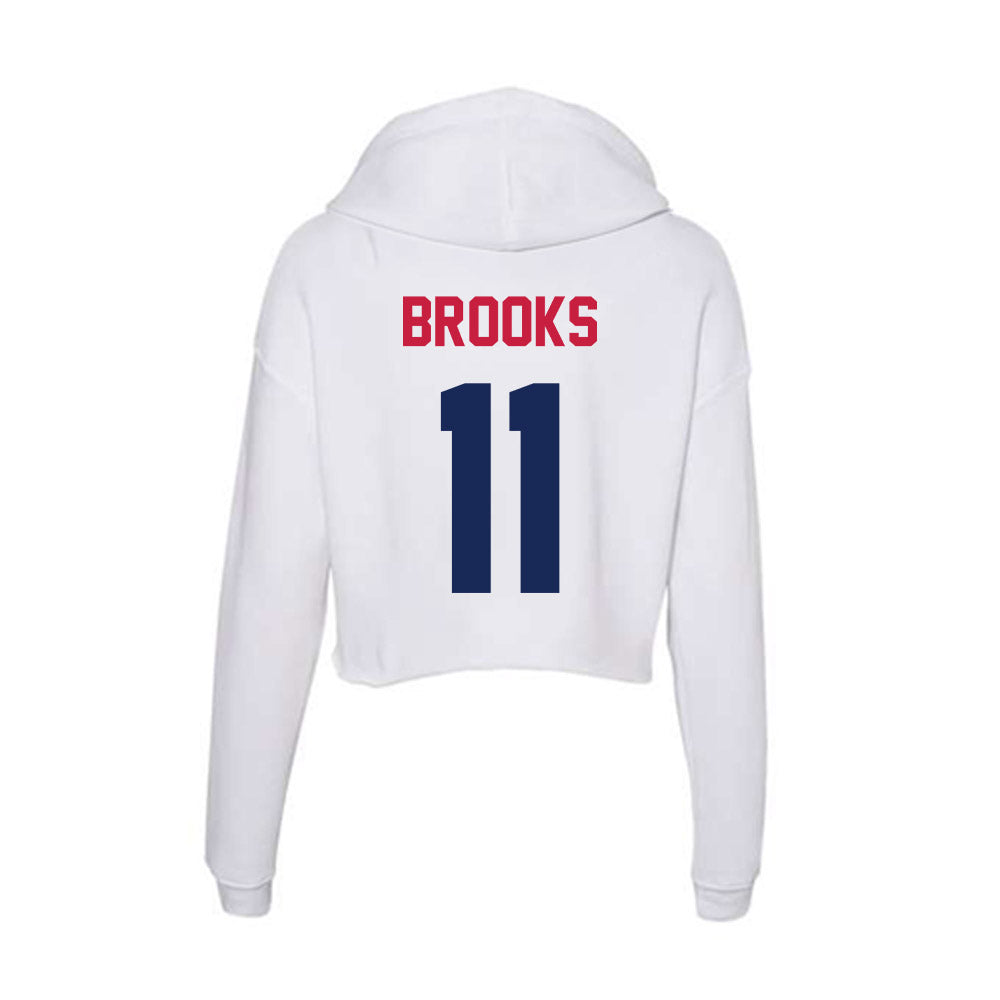 South Alabama - NCAA Baseball : Dalton Brooks - Women's Crop Fleece Hoodie-1