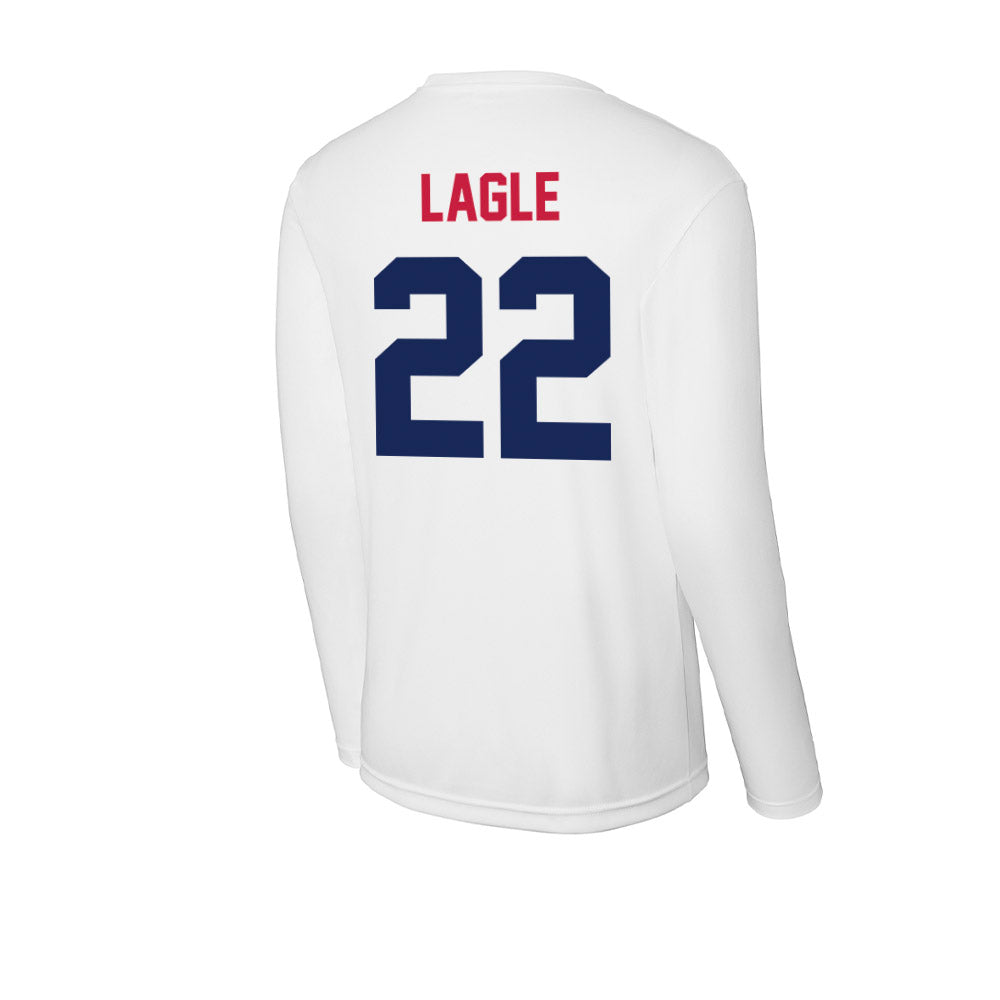 South Alabama - NCAA Softball : Madison Lagle - Performance Long Sleeve T-Shirt-1