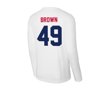 South Alabama - NCAA Football : Tre'Darius Brown - Performance Long Sleeve T-Shirt-1