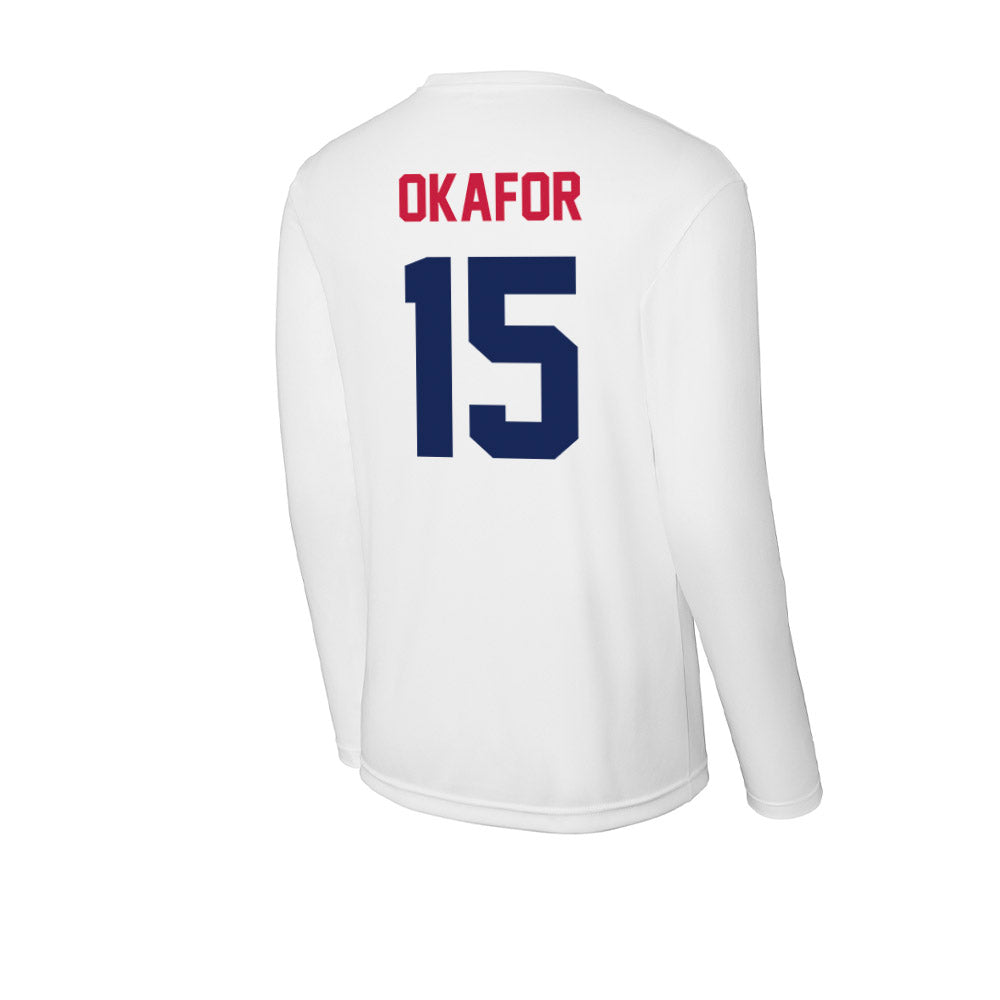 South Alabama - NCAA Women's Basketball : Princess Okafor - Activewear Long Sleeve T-Shirt-1