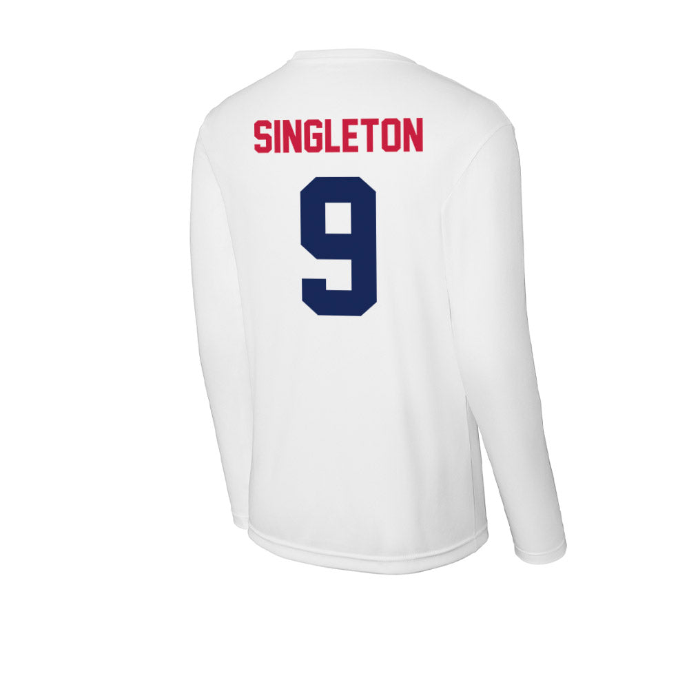 South Alabama - NCAA Football : Trent Singleton - Performance Long Sleeve T-Shirt-1