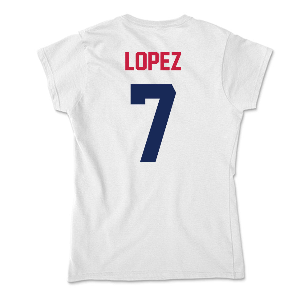 South Alabama - NCAA Football : Gio Lopez - Soft Style Women’s T-Shirt-1