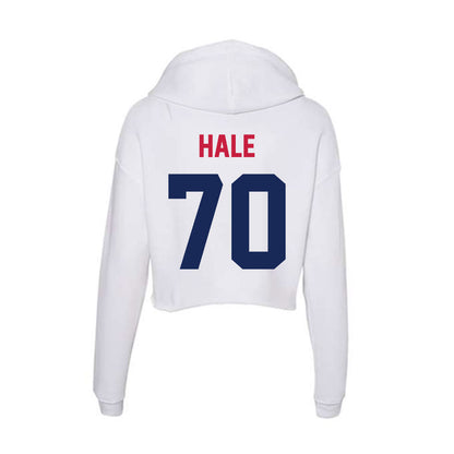 South Alabama - NCAA Football : Asher Hale - Women's Crop Fleece Hoodie-1