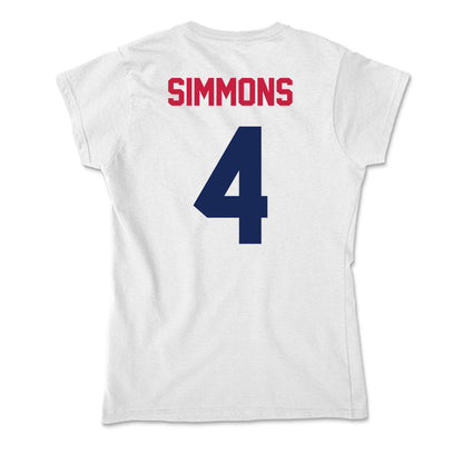 South Alabama - NCAA Women's Basketball : Michiyah Simmons - Soft Style Women’s T-Shirt-1