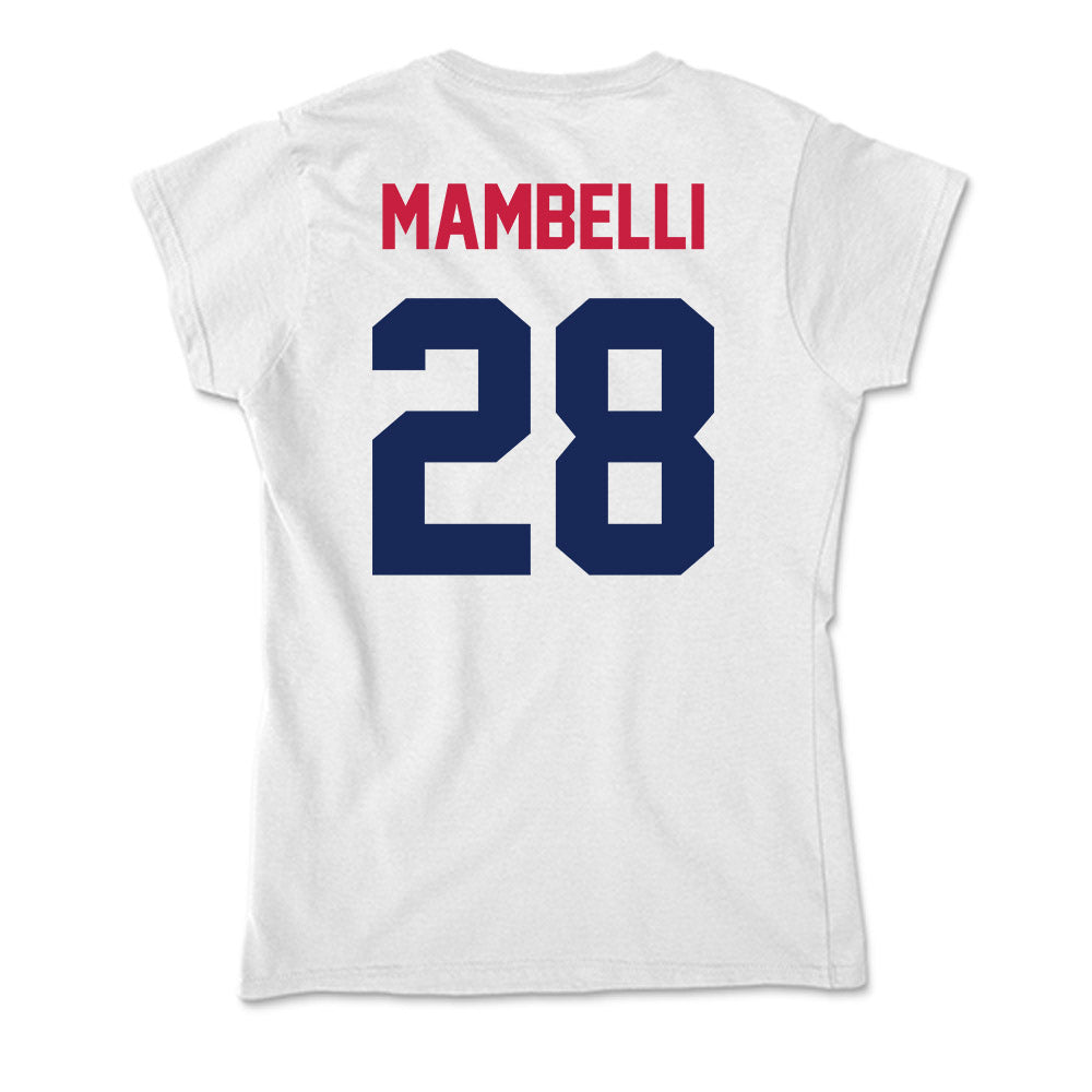 South Alabama - NCAA Softball : Virginia Mambelli - Soft Style Women’s T-Shirt-1