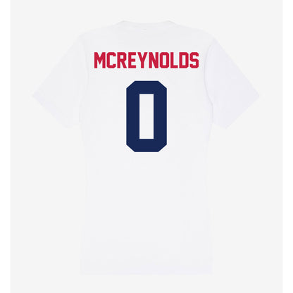 South Alabama - NCAA Football : Braylon Mcreynolds - Women's V-Neck T-Shirt-1