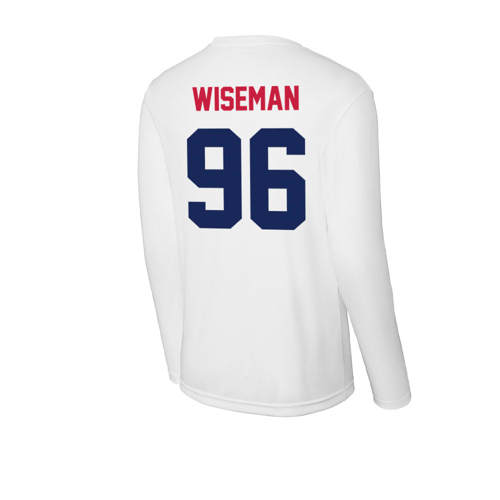 South Alabama - NCAA Football : Dominic Wiseman - Activewear Long Sleeve T-Shirt-1