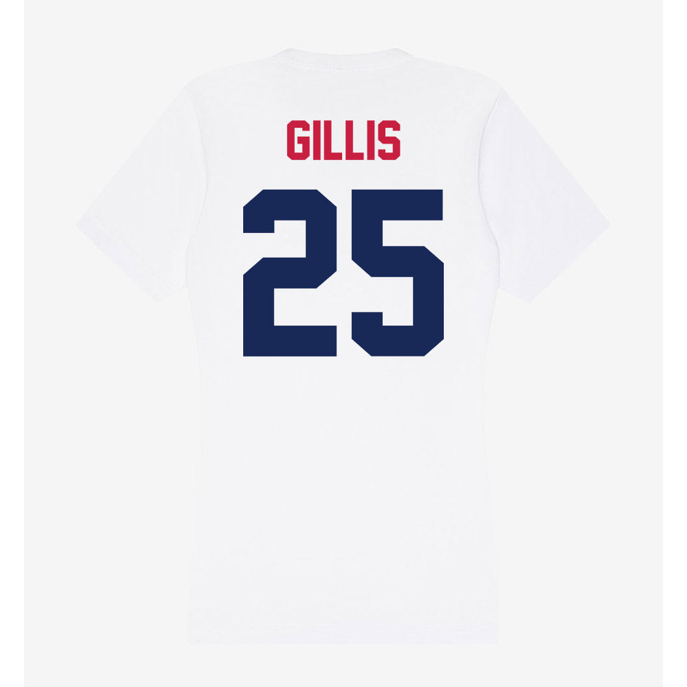 South Alabama - NCAA Baseball : John Gillis - Women's V-Neck T-Shirt-1