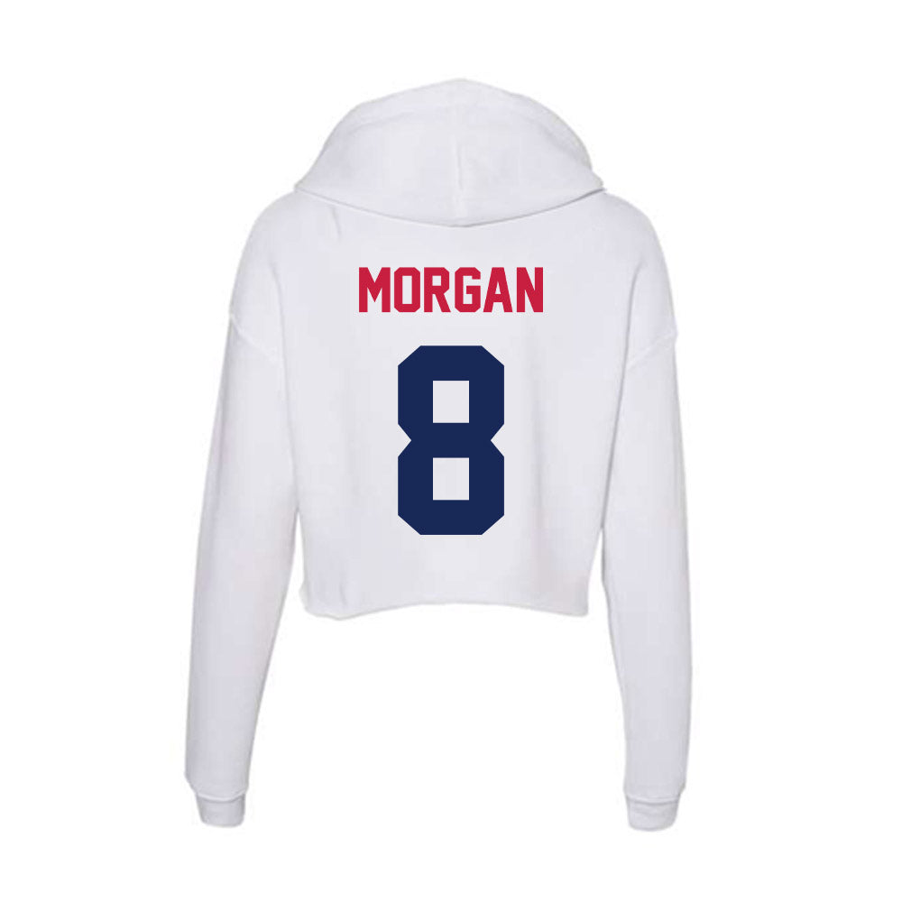 South Alabama - NCAA Baseball : Micah Morgan - Women's Crop Fleece Hoodie-1