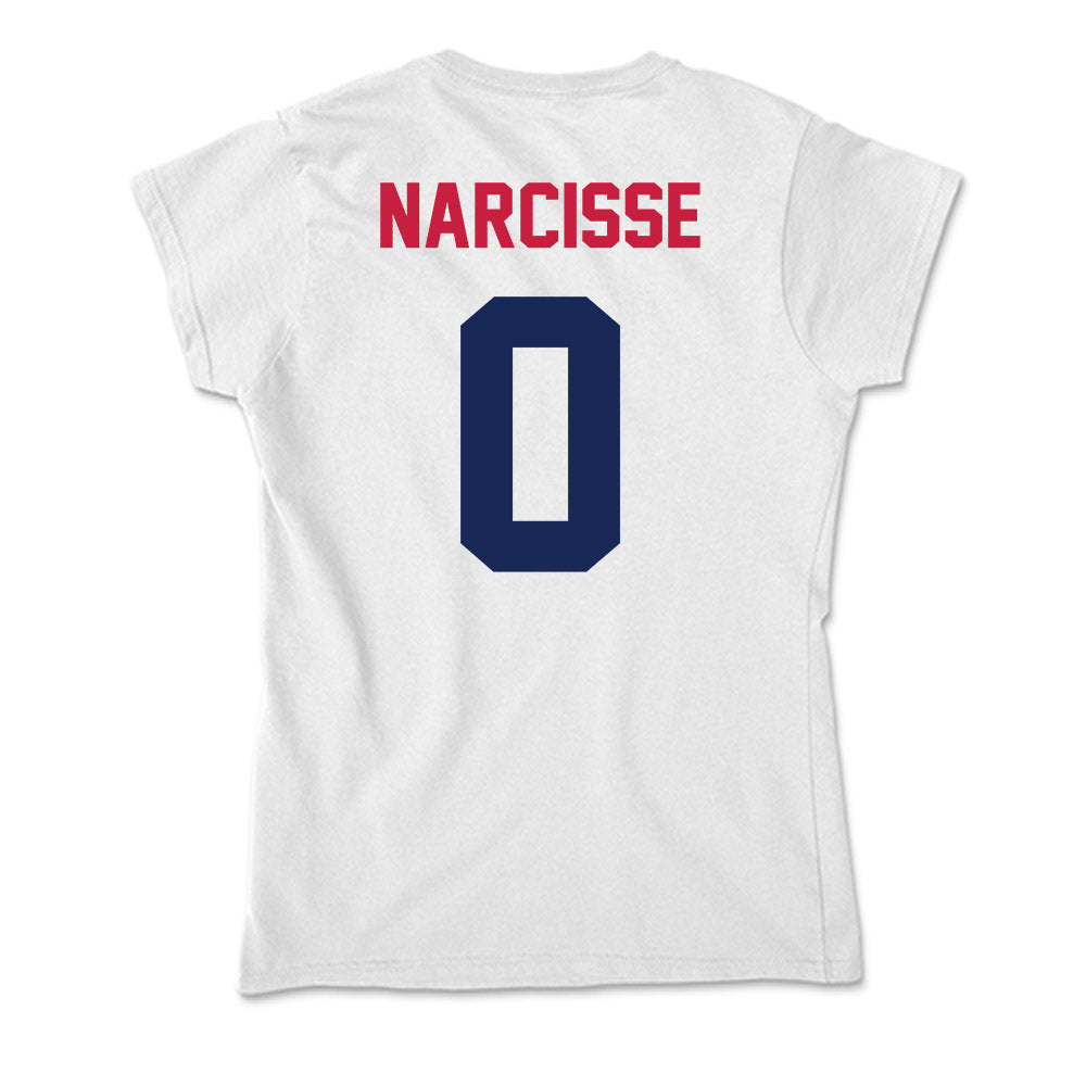 South Alabama - NCAA Women's Basketball : Chrysta Narcisse - Soft Style Women’s T-Shirt-1