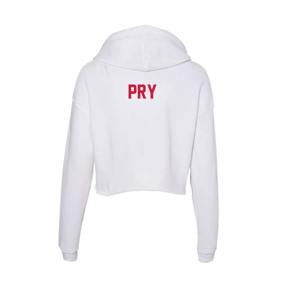 South Alabama - NCAA Women's Track & Field : Josie Pry - Women's Crop Fleece Hoodie-1