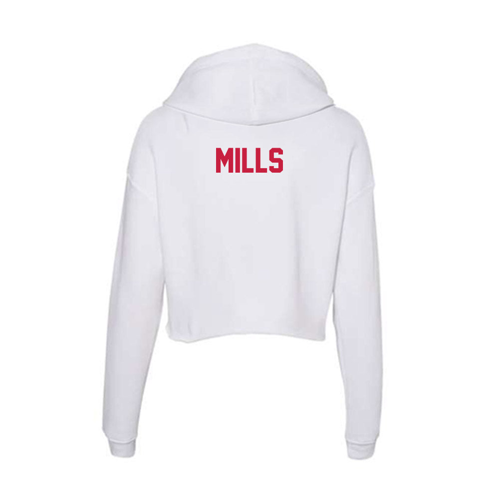 South Alabama - NCAA Women's Track & Field : Karleigh Mills - Women's Crop Fleece Hoodie-1