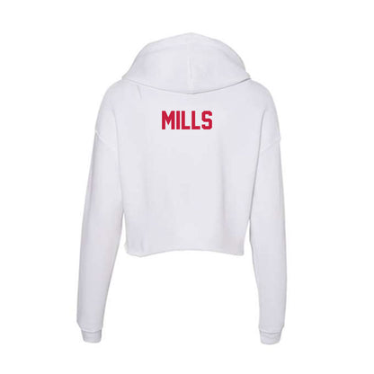 South Alabama - NCAA Women's Track & Field : Karleigh Mills - Women's Crop Fleece Hoodie-1