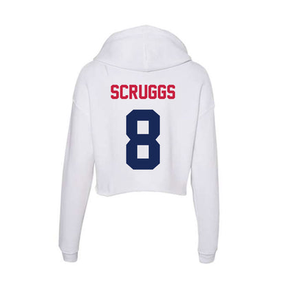 South Alabama - NCAA Football : Jordan Scruggs - Women's Crop Fleece Hoodie-1