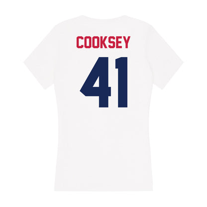 South Alabama - NCAA Baseball : Cooper Cooksey - Women's V-Neck T-Shirt-1