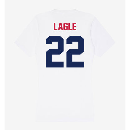 South Alabama - NCAA Softball : Madison Lagle - Women's V-Neck T-Shirt-1