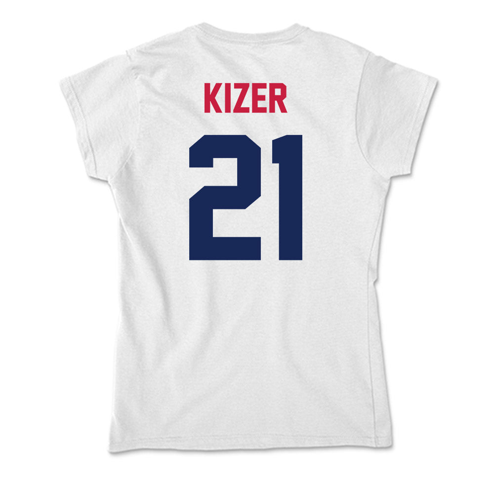 South Alabama - NCAA Men's Basketball : Ethan Kizer - Soft Style Women’s T-Shirt-1