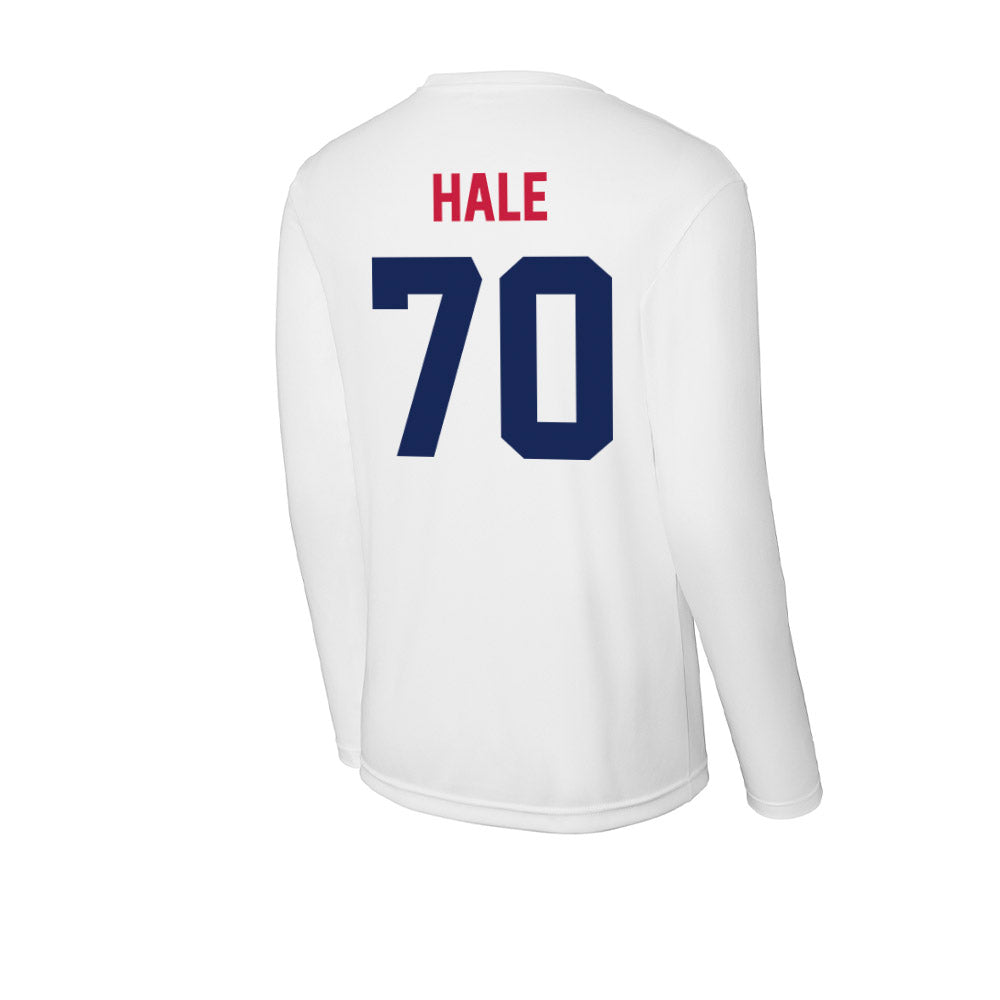 South Alabama - NCAA Football : Asher Hale - Activewear Long Sleeve T-Shirt-1