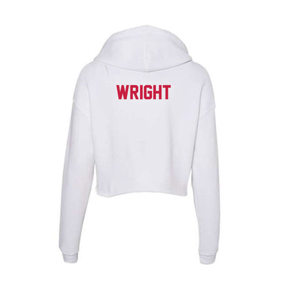 South Alabama - NCAA Women's Track & Field : Dawson Wright - Women's Crop Fleece Hoodie-1