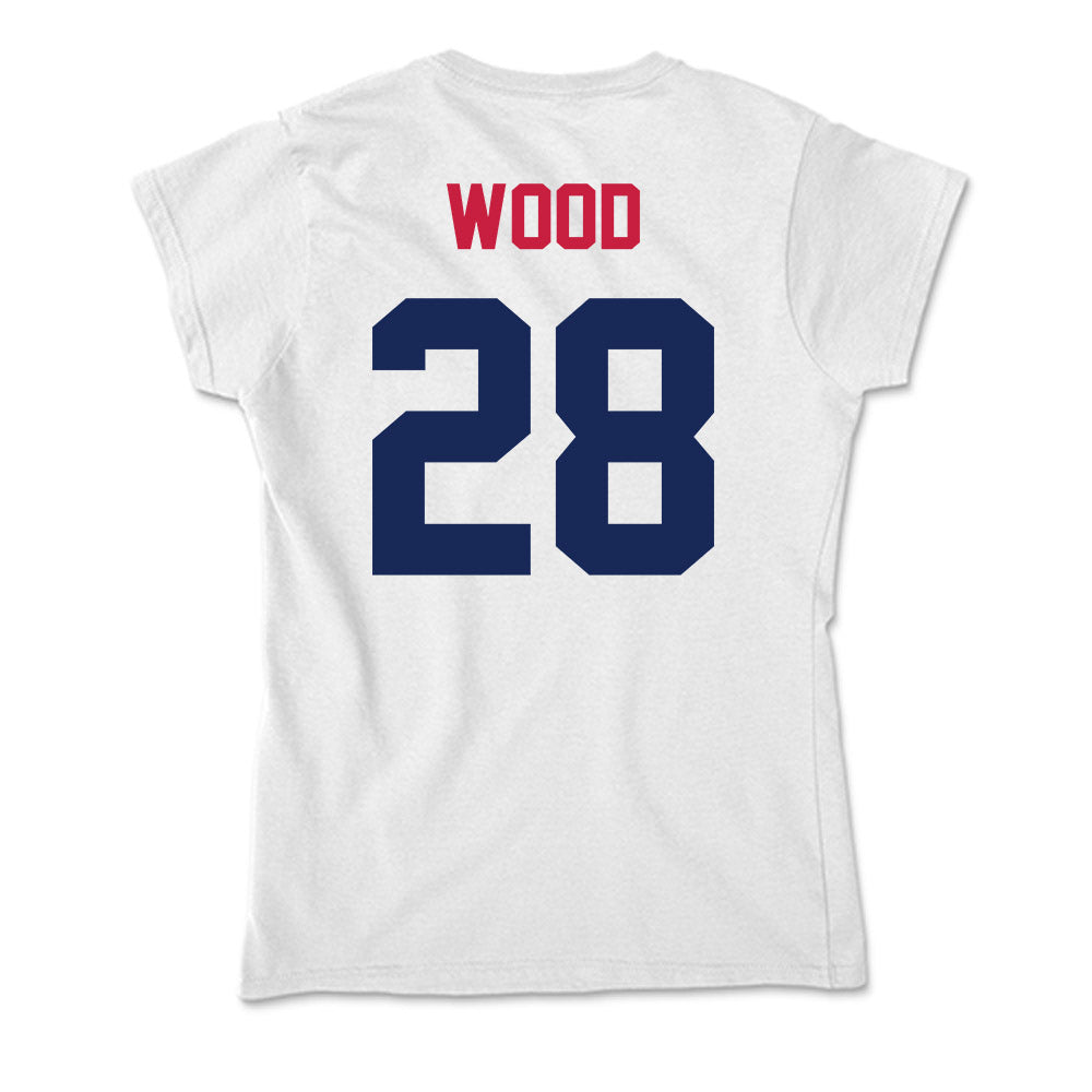 South Alabama - NCAA Baseball : Nathan Wood - Soft Style Women’s T-Shirt-1